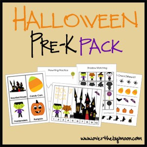 Halloween Pre K Pack NEWHalloweenButton Halloween Pre K Pack