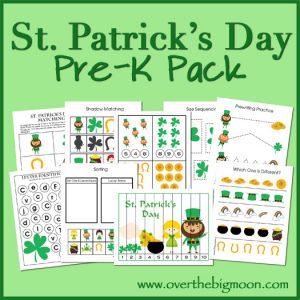 St. Patricks Day Pre K Pack Expansion StPattyDayButtonWeb 300x300 St. Patricks Day Pre K Pack Expansion