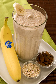 quick Banana Oatmeal Smoothie recipe sm Our Menus This Week and Pinterests Interests