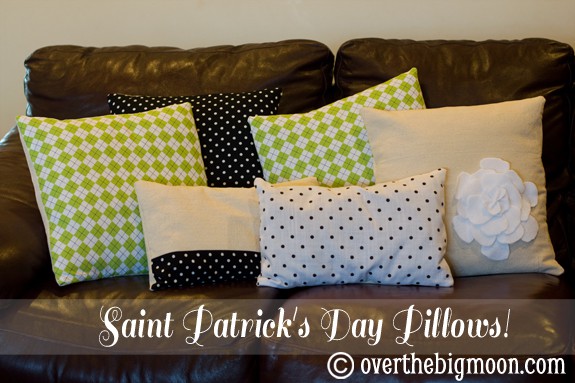 stpatricksdaypillows3 St. Patricks Day Pillows