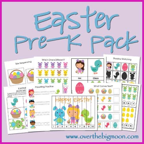 EasterButton1 Easter Pre K Pack