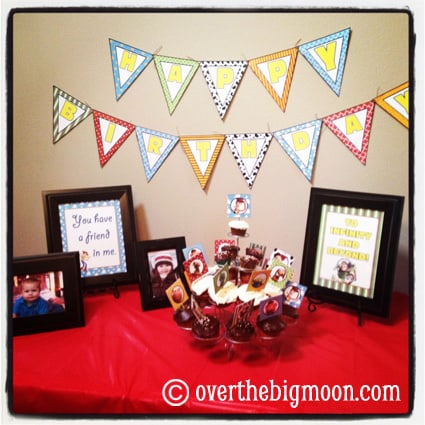 Toy Story Party Printables Table Toy Story Party Printables