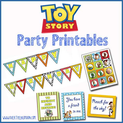 Free Toy Story Party Printables