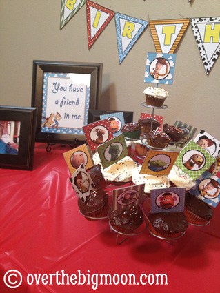 Toy Story Party Printables cupcaketoppers Toy Story Party Printables