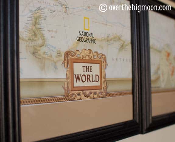 Map Wall Art mapwallart2 Map Wall Art
