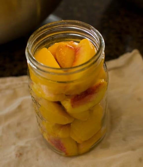 Bottling Peaches A step by step pictorial canningpeaches21 494x575 Bottling Peaches A step by step pictorial