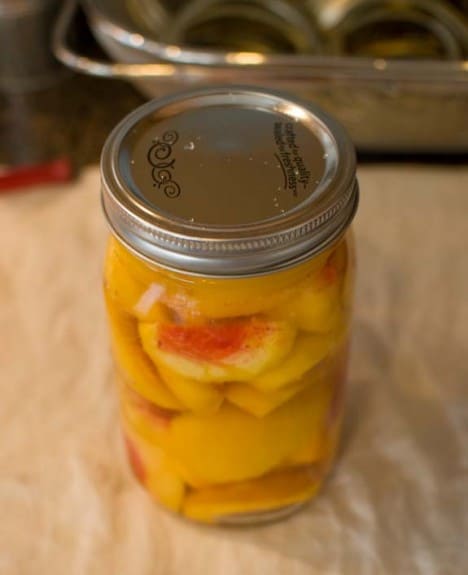 Bottling Peaches A step by step pictorial canningpeaches26 468x575 Bottling Peaches A step by step pictorial