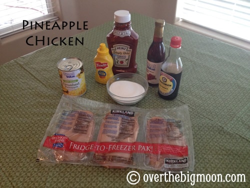 10 Freezer Meals in 2 Hours pineapplechicken 10 Freezer Meals in 2 Hours