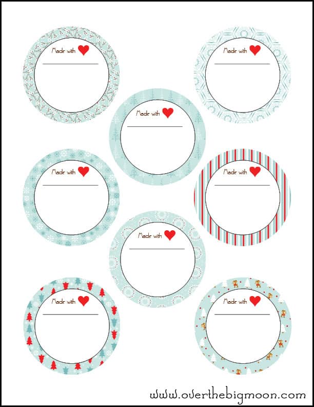 Free Printable Jar Labels Template