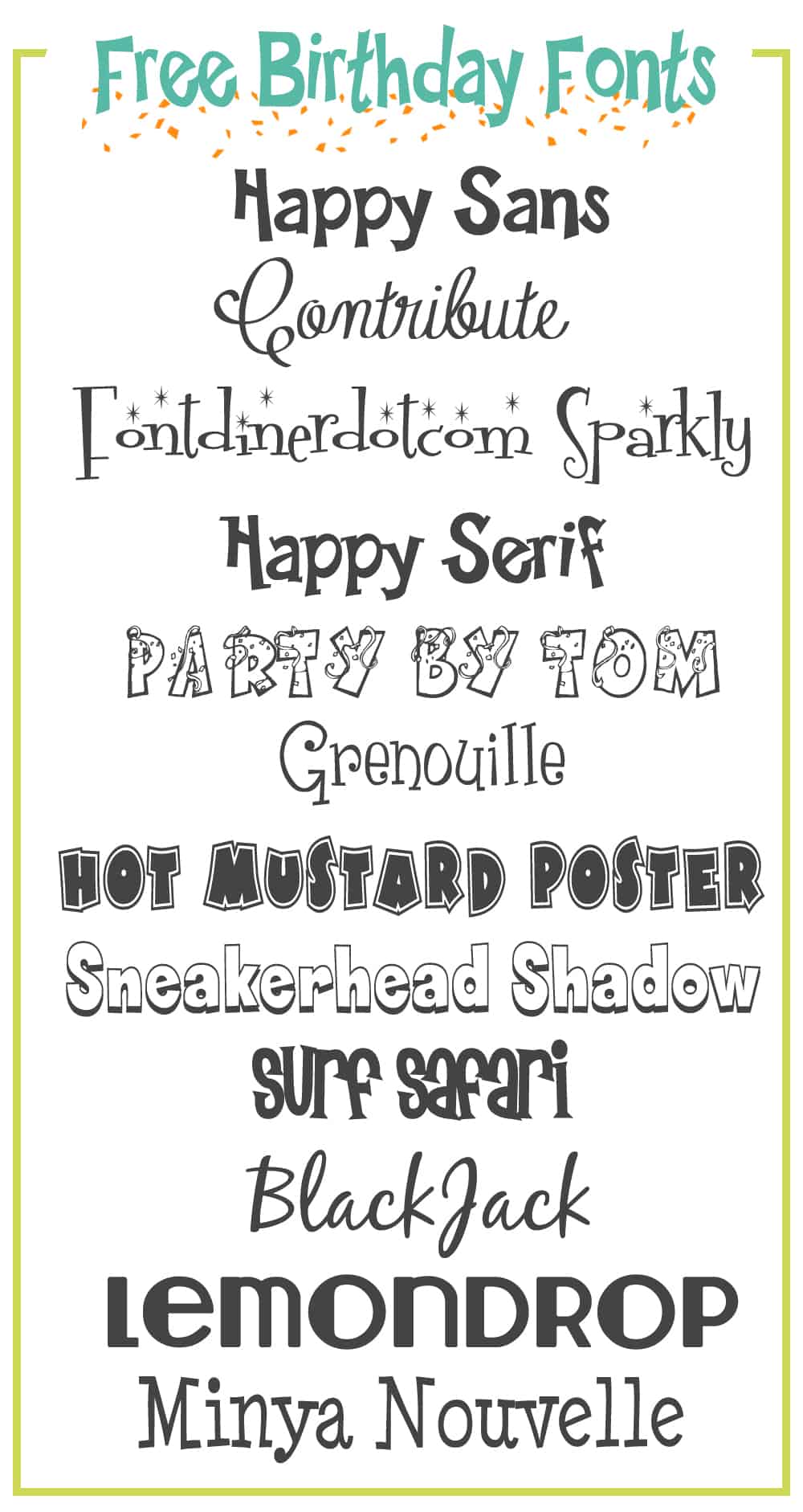 Fonts