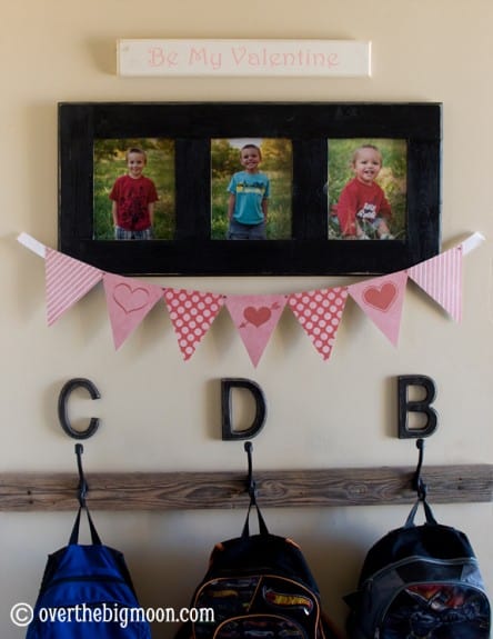 Valentines Decor and Felt Hearts Banner Valentines decor11 444x575 Valentines Decor and Felt Hearts Banner