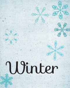 Winter Free Printable WinterTexture 240x300 Winter Free Printable