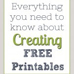 creating Free Printables