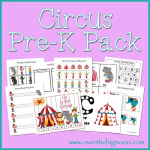 Circus Pre K Pack Expansion CircusButton 300x300 Circus Pre K Pack Expansion