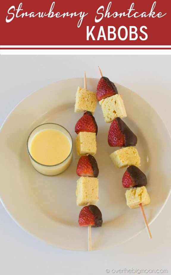 Untitled 1 thumb Strawberry Shortcake Kabobs with Vanilla Mousse Dipping Sauce
