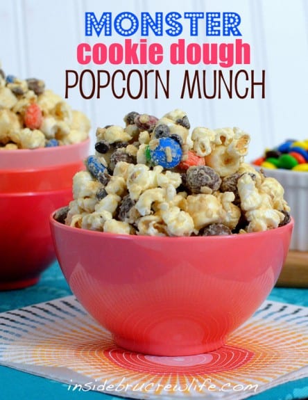 Our Menus this Week and Pinterest Interests 3.16.13 Monster Cookie Dough Popcorn 444x575 Our Menus this Week and Pinterest Interests 3.16.13