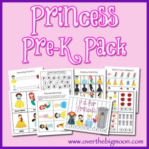Princess Pre K Pack Expansion PrincessButton 300x300 Princess Pre K Pack Expansion