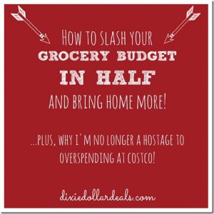 howtoslashyourgrocerybudgetinhalfbydixiedollardeals thumb 300x300 Menus this Week and Pinterests Interests 3.2.13