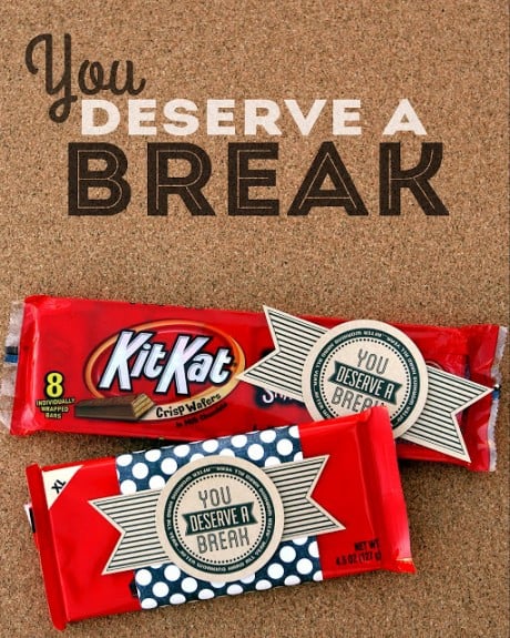 kit kat teacher gift end of school 2 460x575 Menus this Week and Pinterest Interests 6.1.13