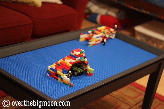 Coffee Table to Lego Table Makeover legotable1 Coffee Table to Lego Table Makeover