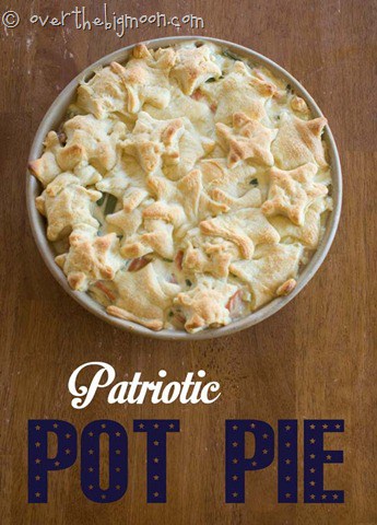 Patriotic Pot Pie Recipe pot pie thumb Patriotic Pot Pie Recipe