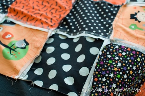 Simplified Rag Blanket with Fleece Backing rag blanket9 thumb Simplified Rag Blanket with Fleece Backing
