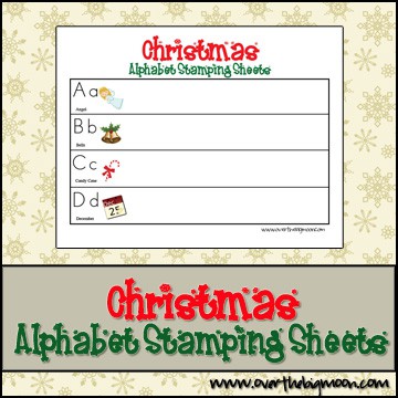 Christmas Alphabet Stamping Sheets christmasstampingsheetsbutton Christmas Alphabet Stamping Sheets