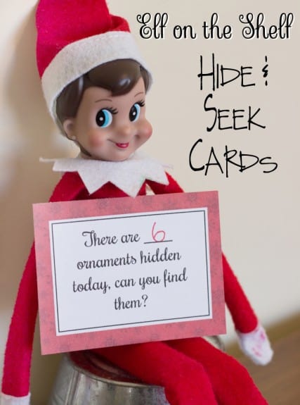 hide and seek cards7 427x575 Free Printable Elf on the Shelf Hide and Seek Cards