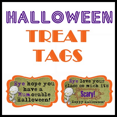 TreatTagsButton Halloween Treat Tags   Guest Post by Brittney Bond