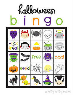 Halloween%2BBingo%2BCard1 Pin the Tail on the Wolverine